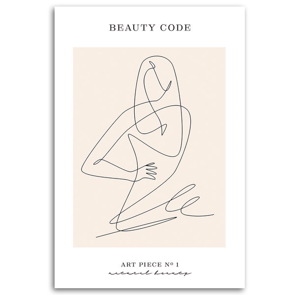 Kunstdruck auf Leinwand 'Natural Beauty'