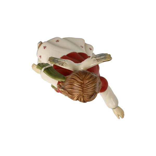 Porzellan Figur 'Auf dem Eis' von Goebel 13x15,5x8cm