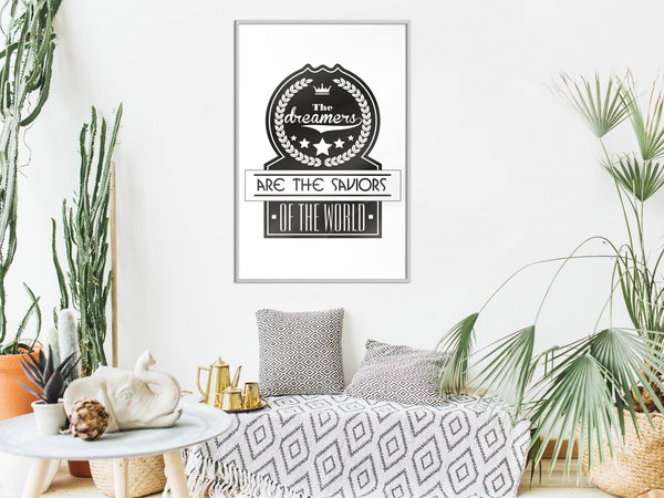 Poster 'The Dreamers Are the Saviors of the World'