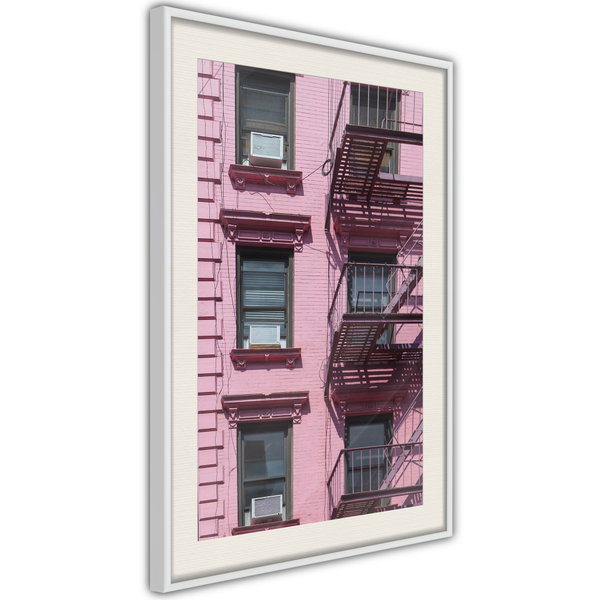 Plakat 'Pink Facade'