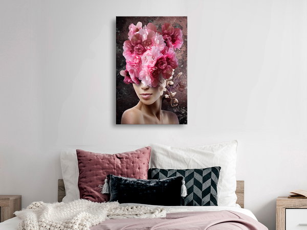 Kunstdruck auf Leinwand 'Spring Awakening Vertical'