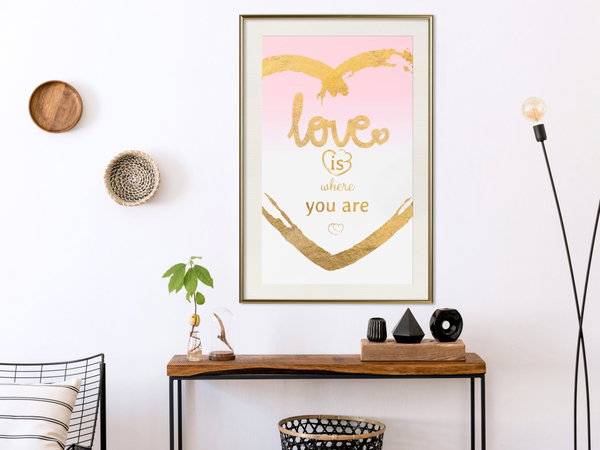 Poster 'Love Is Where You Are'