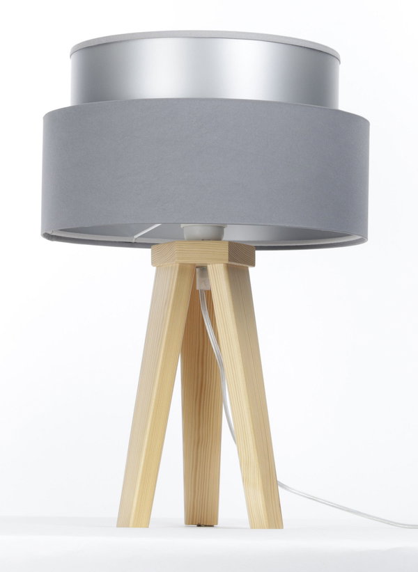 Lampe de table 'Duo Ellegant Chrome 1'