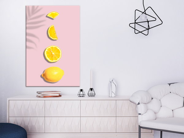 Kunstdruck auf Leinwand 'Piece of Exotic Vertical'