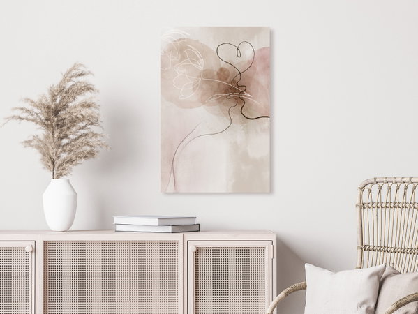Kunstdruck auf Leinwand 'Tangled in Dreams Vertical'