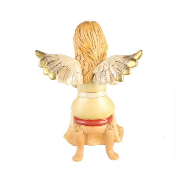 Porzellan Figur 'Sanfte Melodie' von Goebel 27x36x34,5cm