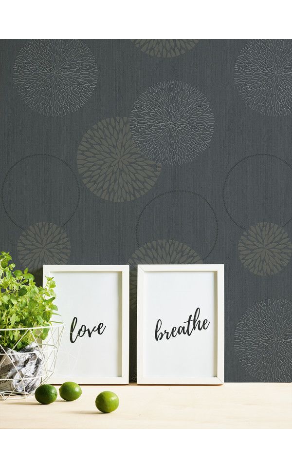 Tapete 'Floral Circles' 53x1005cm