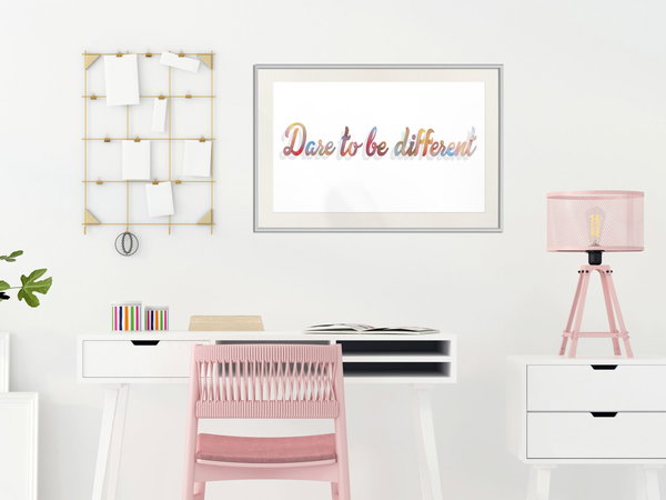 Poster 'Dare To Be Different'