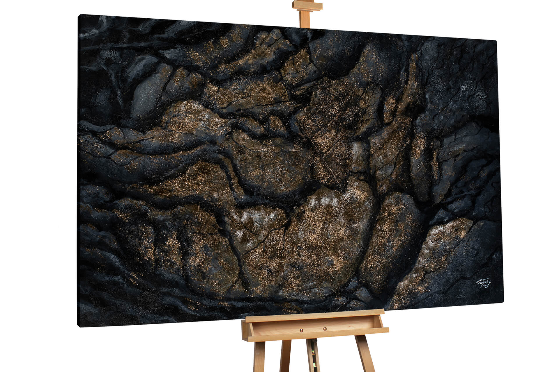 Olieverf Schilderij 'Secret Rock Cave' Bestellen | KunstLoft