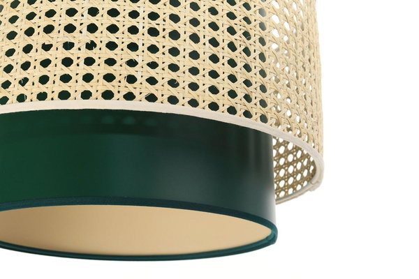 Pendelleuchte 'Rattan Lacey Serious 1'