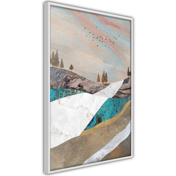 Poster 'Painted Landscape'