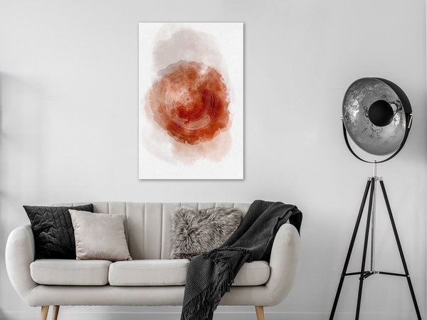 Kunstdruck auf Leinwand 'Tree Structure Vertical'