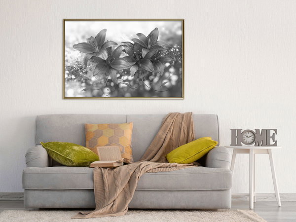 Poster 'Dark Lillies'