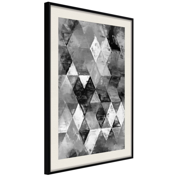 Poster 'Abstract Diamonds'