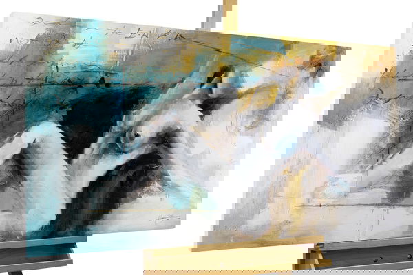 Quadr Modern 200 X 90 Cm Stampe Su Tela XXL Paesaggo Toscana Val D - Foto 6