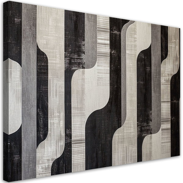Kunstdruck auf Leinwand 'Urban Waves'