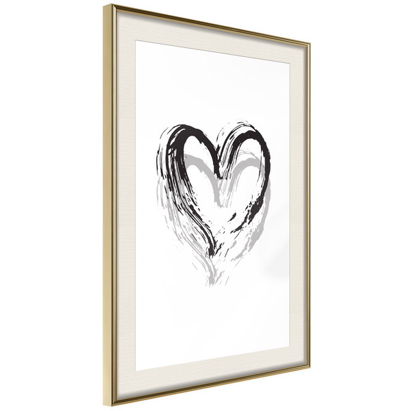 Poster 'Painted Declaration of Love'