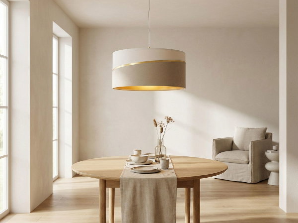 Suspension luminaire 'Swing Whirling Smooth 1'