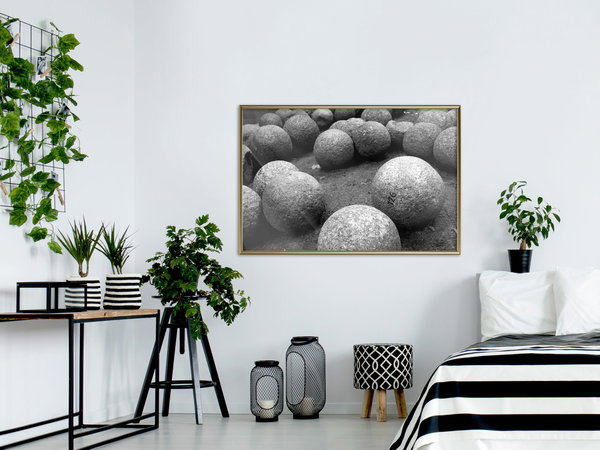Poster 'Stone Spheres'