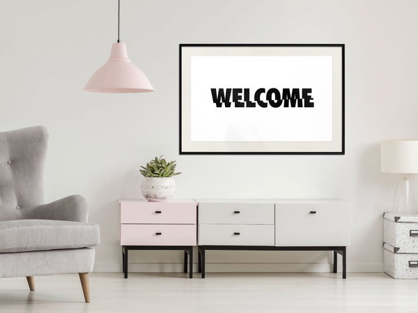 Poster 'Welcome'