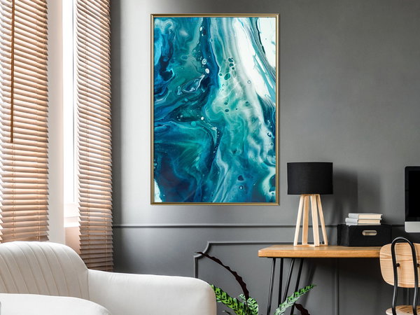 Poster 'Acrylic Pouring II'