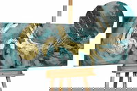 Handgemaltes Gemälde 'Enigma' 150x50cm | inkl. Echtheitszertifikat Handgemaltes Gemälde 'Enigma' 150x50cm | inkl. Echtheitszertifikat