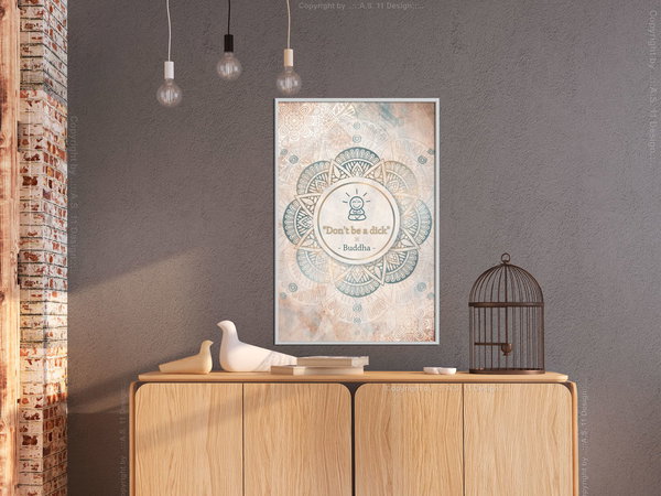 Poster 'Buddha Is Right'