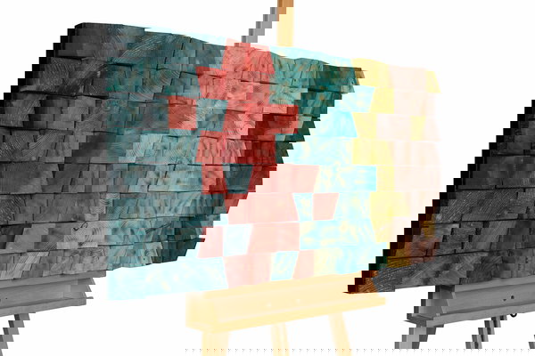 Opere d'arte tradizionali in legno