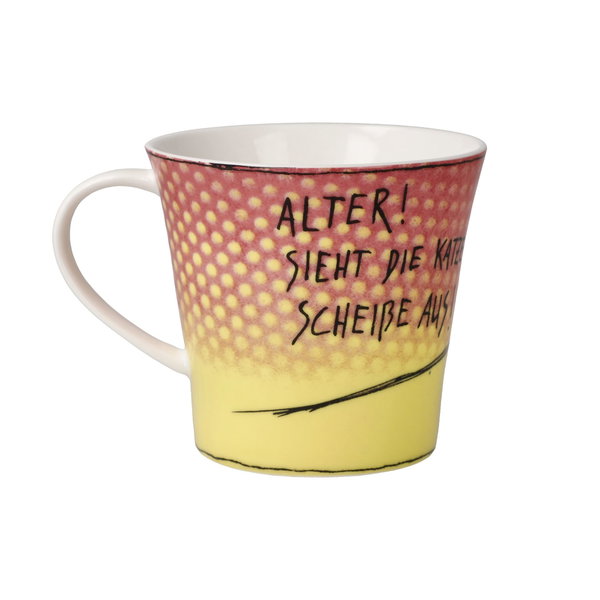 Goebel Becher 'Scheisskatze'