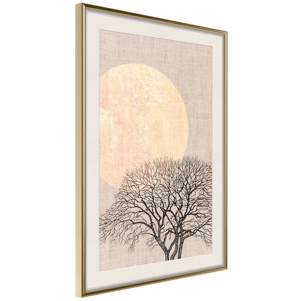 Poster 'Morning Full Moon'