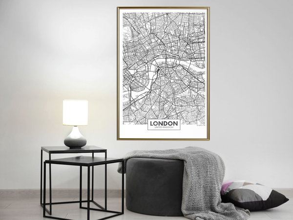 Poster 'City Map: London'