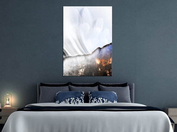 Kunstdruck auf Leinwand 'Guardian Angel Vertical'