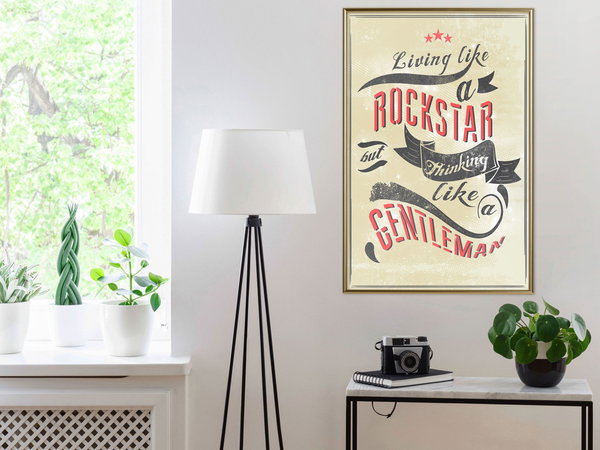 Poster 'Rockstar'