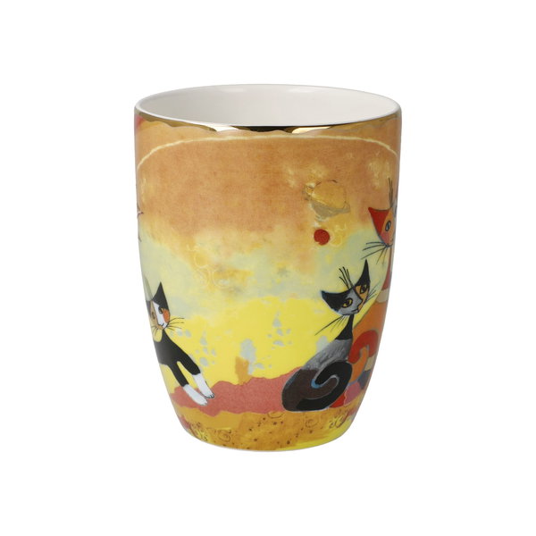 Goebel Becher 'Herbstkatzen'