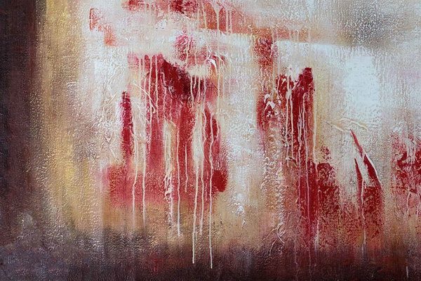 Pintura aplicada con generosidad