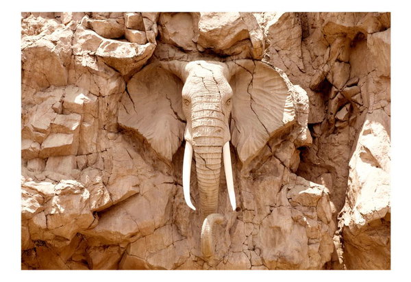Tapete 'Stone Elephant (South Africa)'