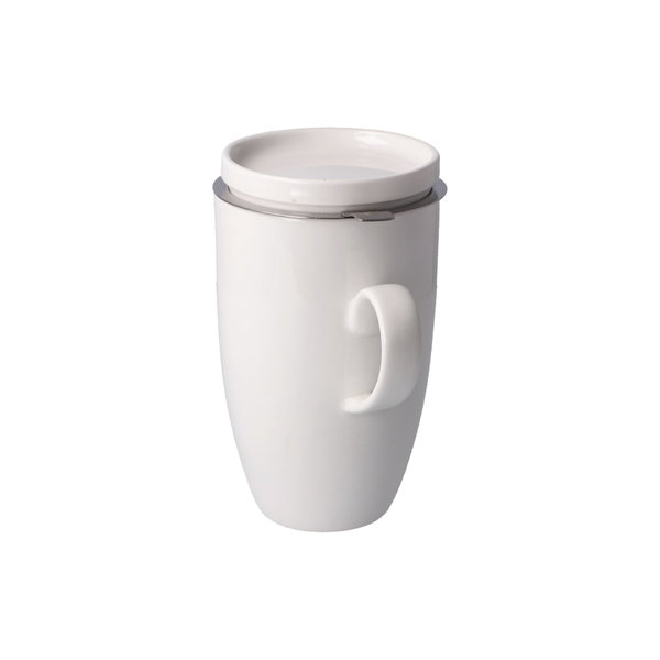Goebel Teetasse mit Sieb und Deckel 'Traveler'