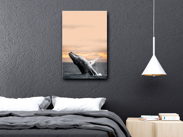 Kunstdruck auf Leinwand 'Dance at Dawn Vertical'