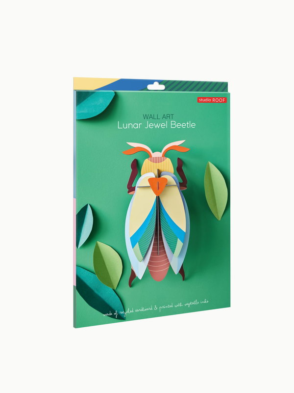 Wanddeko Papier 'Bernstein-Schildkäfer'