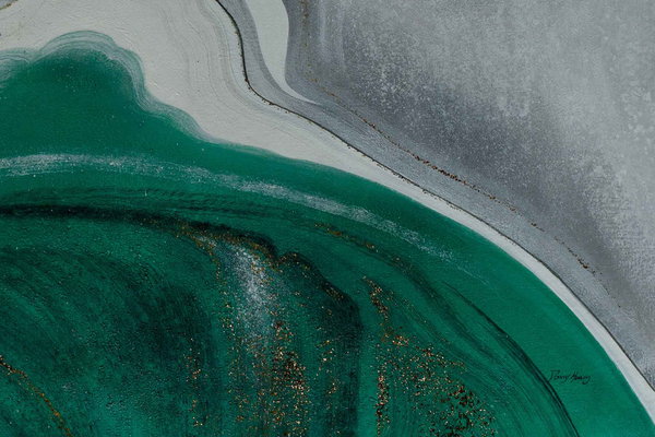 Großzügig aufgetragene Farben