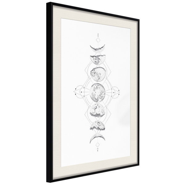 Poster 'Silver Globe'