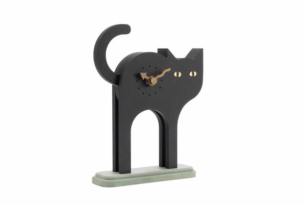 Minimalistische Wanduhr