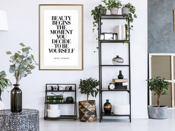 Poster 'Coco Chanel'