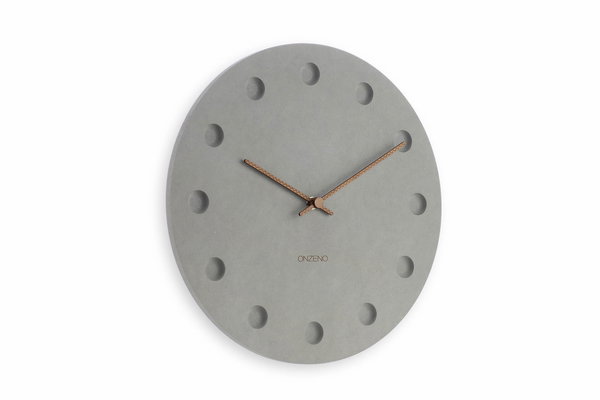 Minimalistische Wanduhr
