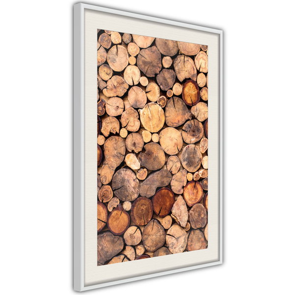 Poster 'Log Pile'