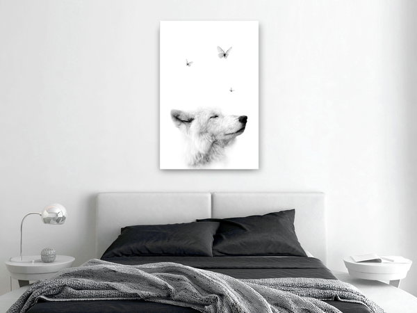 Kunstdruck auf Leinwand 'Gentle Dream Vertical'