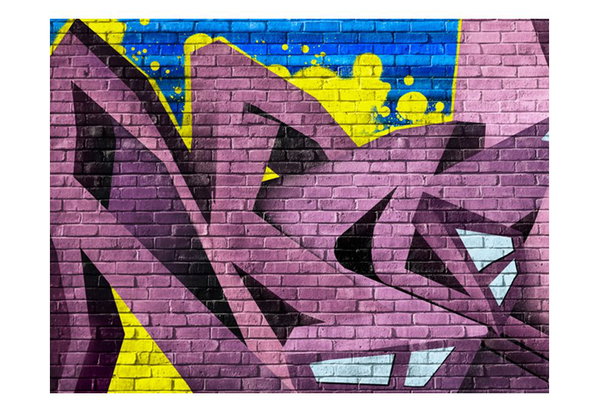 Carta da parati 'Street art - graffiti'