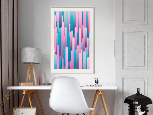 Poster 'Abstract Skyscrapers'