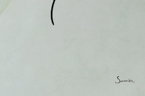 Großzügig aufgetragene Farben