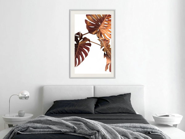 Poster 'Copper Monstera'